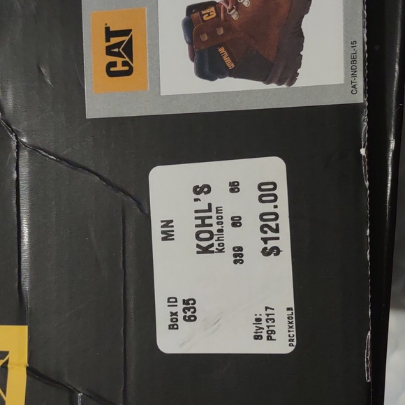 NIB CAT work boots size 11.5